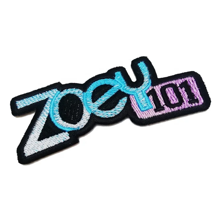 
Woven Main Label Designs Custom Clothing Embroidery Iron On Star Patches 