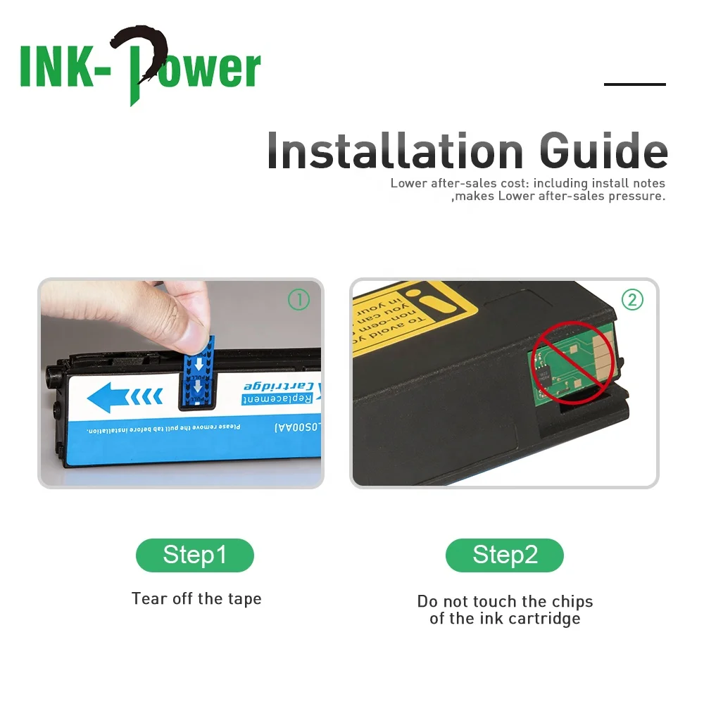 Картридж для струйных принтеров HP PageWide 477dw P57750dw совместимый с цветными чернилами INK-POWER 975 975A