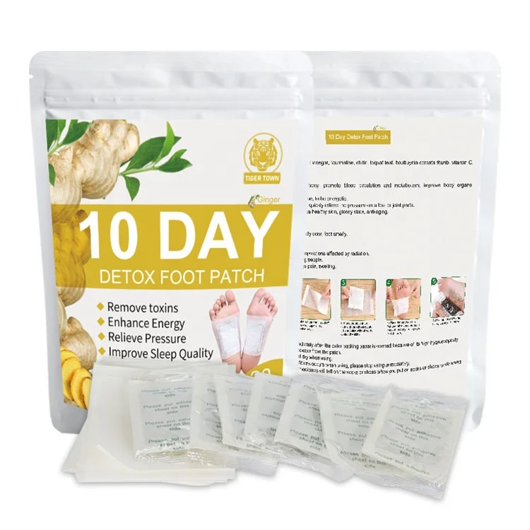 Korea 2 In1 Detox Foot Pads Beauty Slim Patch Best Seller Rose Detox Foot Patch