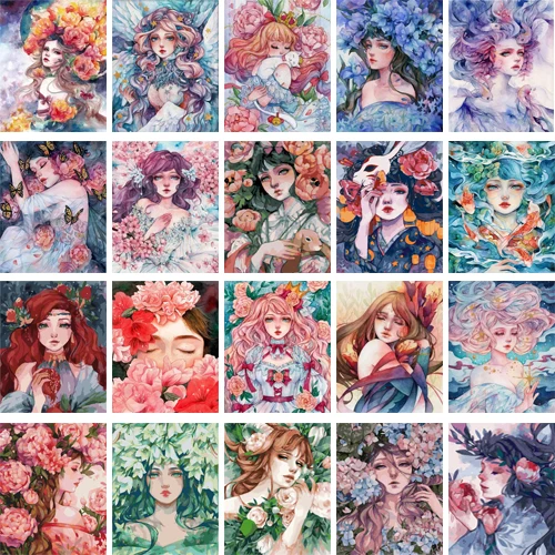 Квадратная/круглая алмазная живопись