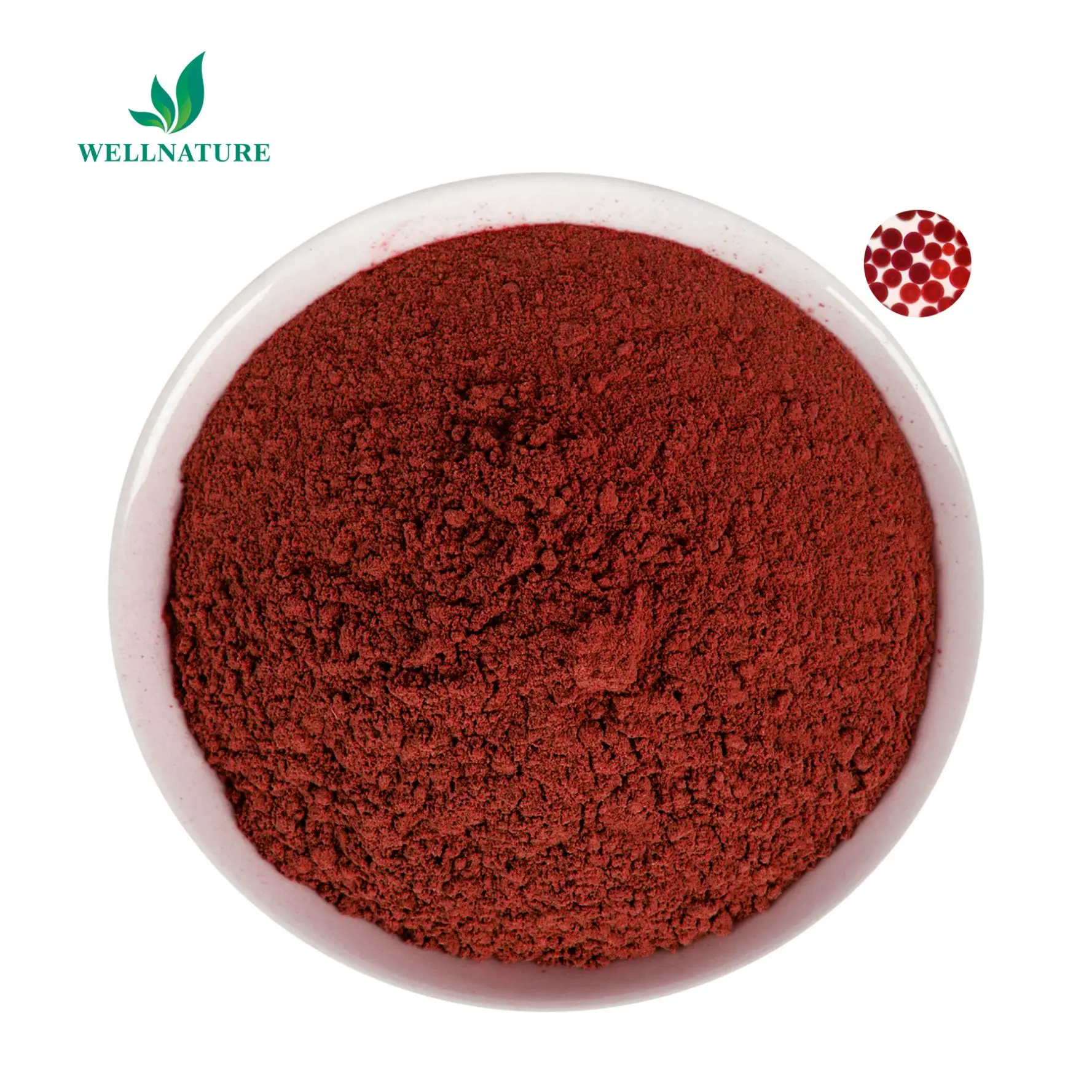 China Manufacturer 2% 5% Astaxanthin Natural Pure Astaxanthin Powder Haematococcus Pluvialis Extract