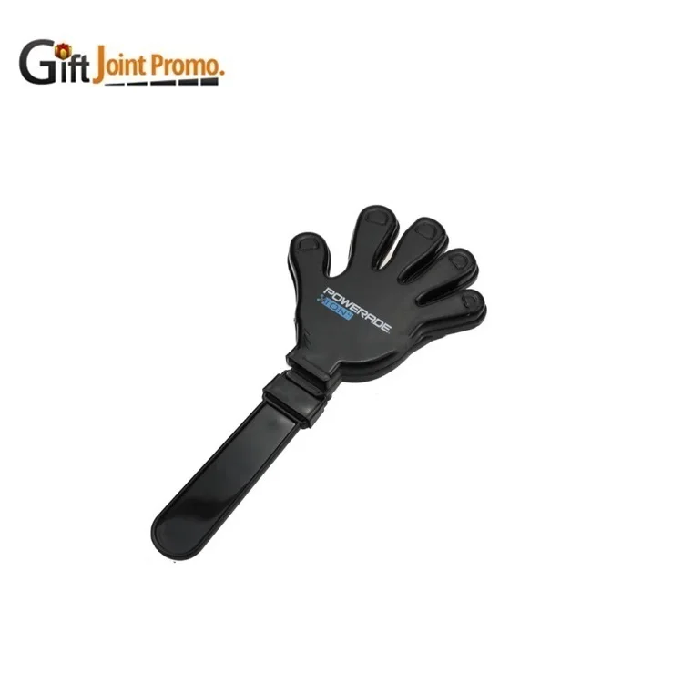 Customized Logo Printed Cheap Football Plastic Hand Clapper