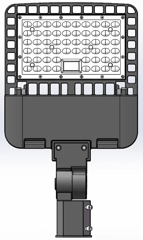 Алюминиевые светодиодные уличные фонари возле дома светильник-коробка корпус