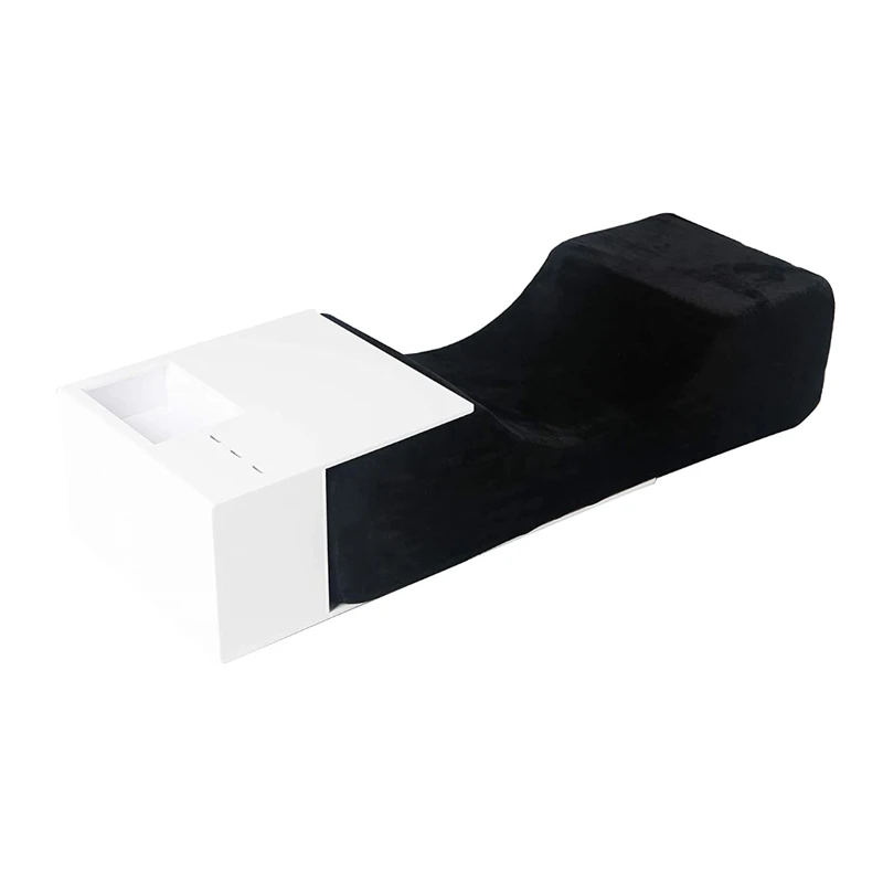 Custom Colorful Decoration Eyelash Extention Pillow 20x8x4.7 with Arylic Stand for Beauty Salon