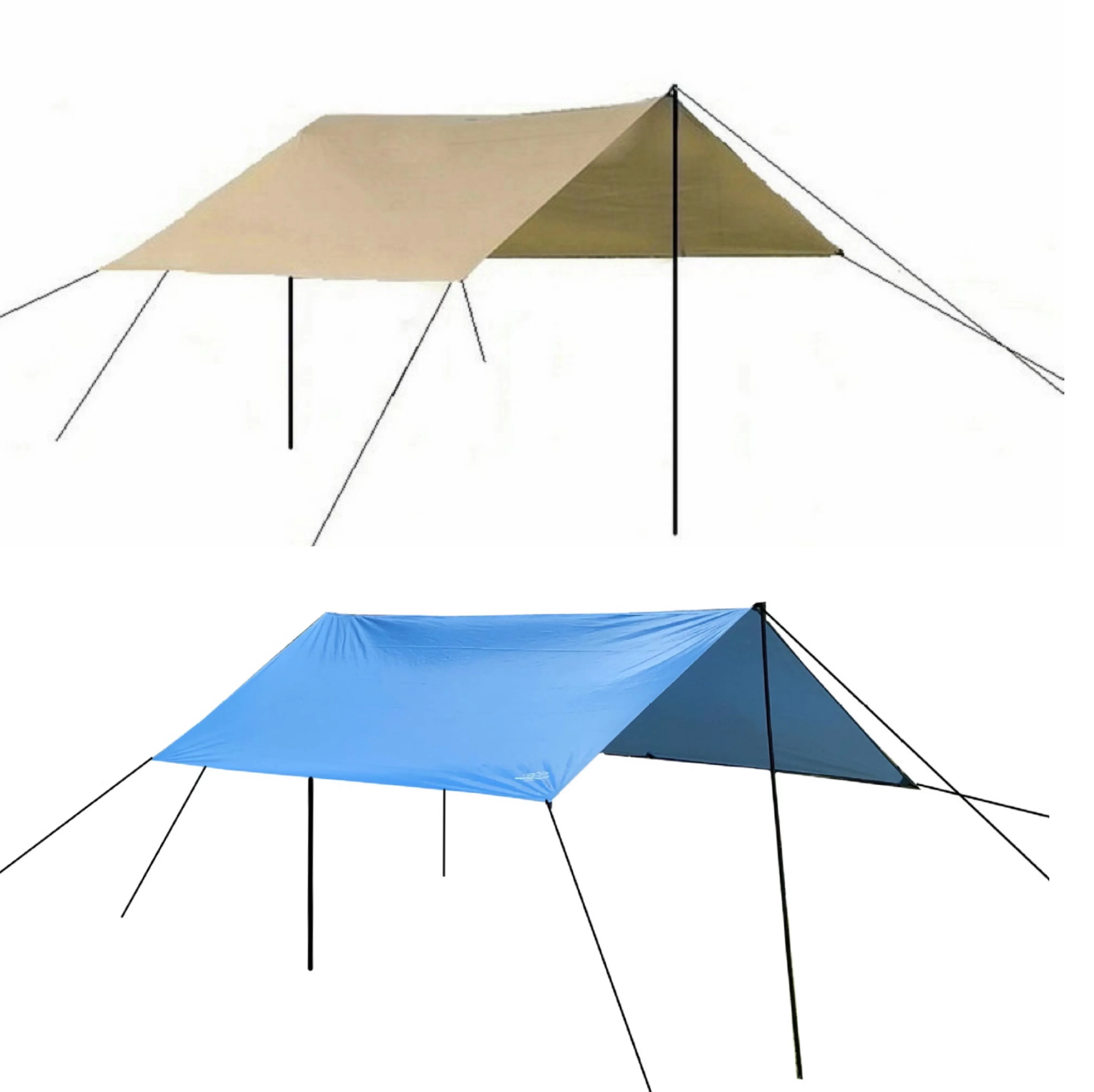 Summer Camping Beach Canopy Sun Shade Shelter Waterproof Portable Outdoor Camping Tent For A Large Family