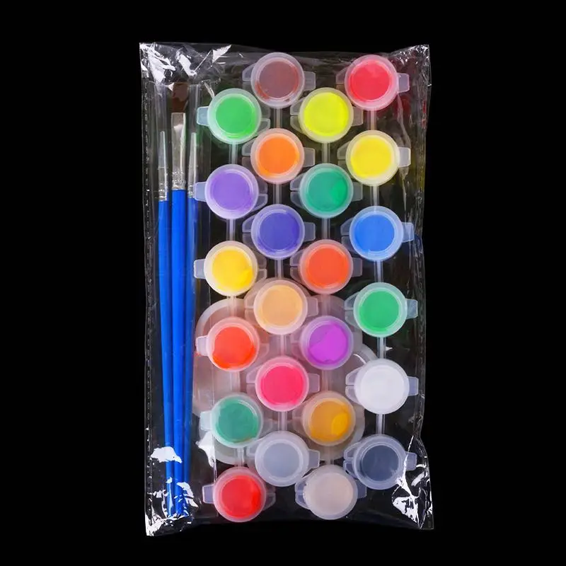 Hot Selling student Product - Bright Water Color Pellet Non-toxic Tempera Paint Set At Factory Price