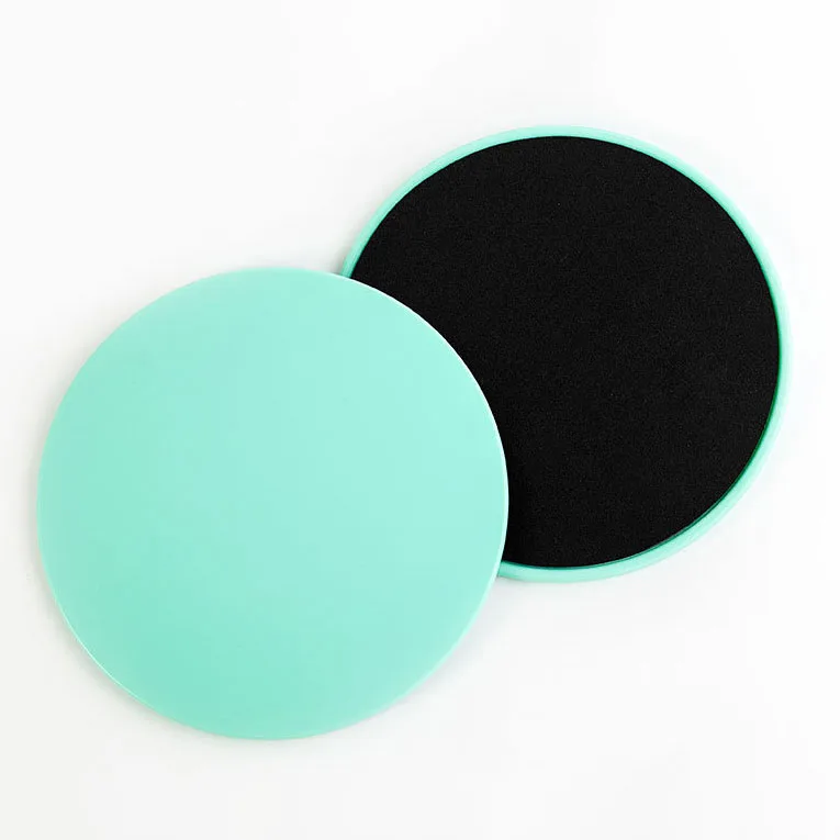 Custom Logo Gym Training Fitness Equipment round ABS/EVA Gliding Discs for Core Exercise Slide Discs Sliders