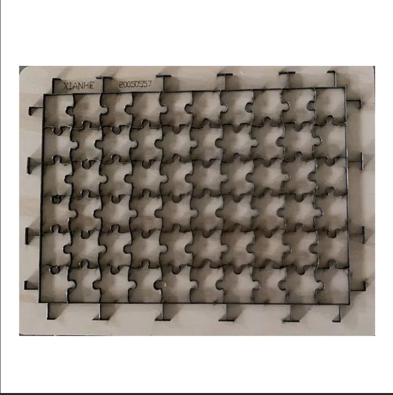 Wood board laser knife Cutting Mould die for EVA Paper Leather