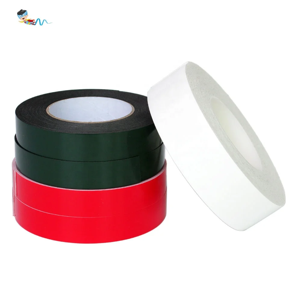 3- High Viscosity Density Waterproof Glazing Mounting Double Sided PE EVA Foam Self Adhesive Tape