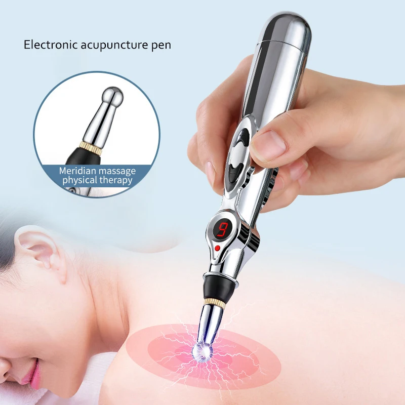 Health Care 9 Modes Electronic Energy Pen Acupuncture Pen Portable Meridians Laser Therapy Acupuncture Pen For Pain Relief
