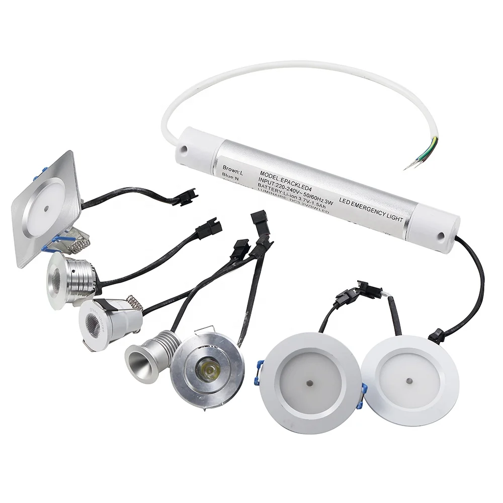 High-endurance Battery IP20 6 pcs 2835(1W) SMD LED Emergency Downlight Trusted by millions
