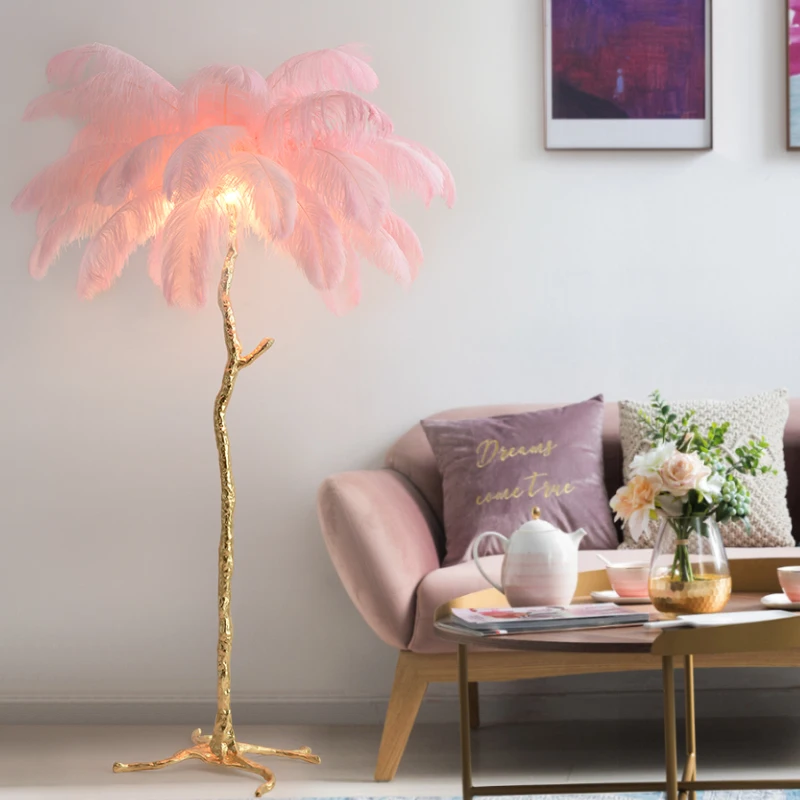 Larkin Led Task Floor Lamp 40S Era Reading 72 In Gooseneck Adjustable Arms Black Aluminium With Tray Indutrial Brass By Clover