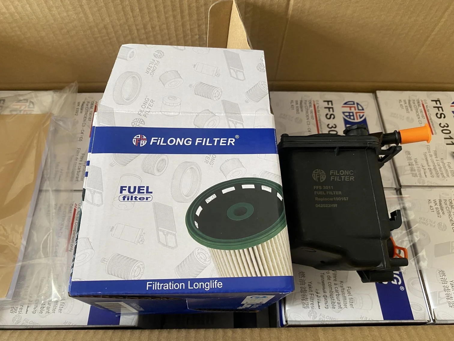 FILONG Filter manufacturer for BENZ  ACTROS MP4 Oil filter FOH-132 A4731800509   A4731800809