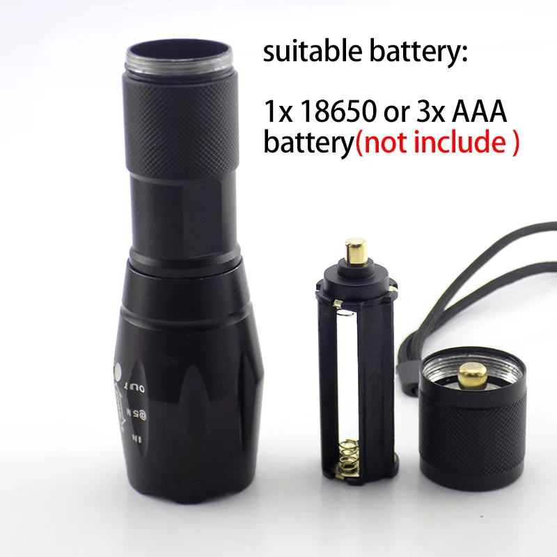 
Detection Lamp 365 nm UV LED Flashlight Zoomable Rechargeable LED UV Torch Flashlight For Fluorescence Pet Stains Checker 