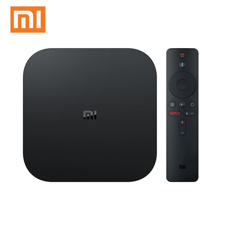 Global Version Xiaomi Mi 4K Full HD Smart Android 8.1TV Box S Original