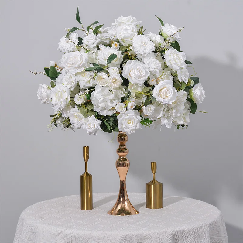 L-FTC008 Wholesale artificial flower ball  flower centerpiece arrangement wedding centerpiece floral table centerpiece