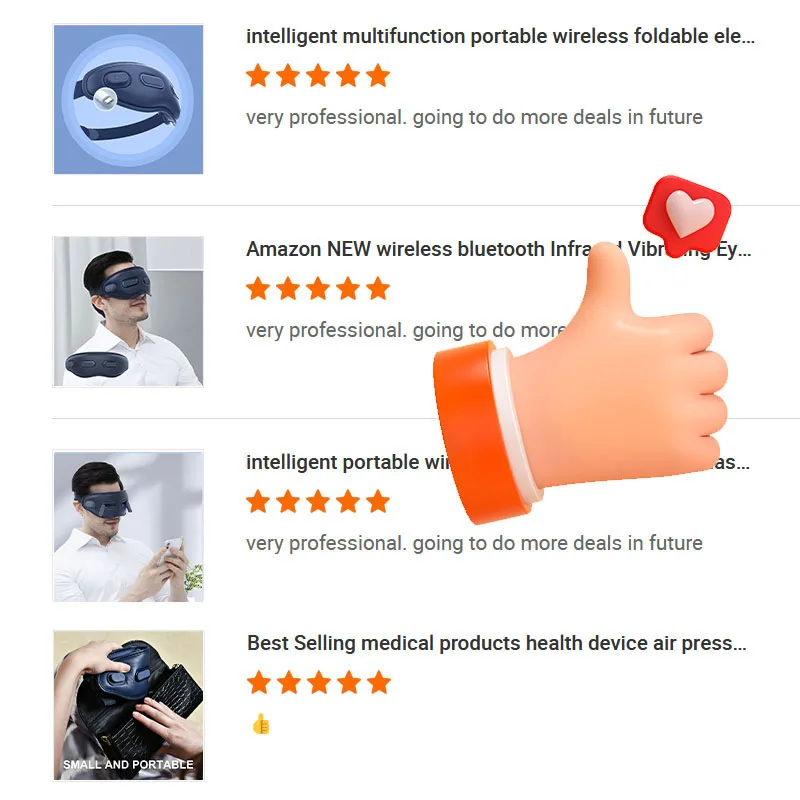 Best Selling medical products health device  eye massager with heat compression  eye massager for Eye Care