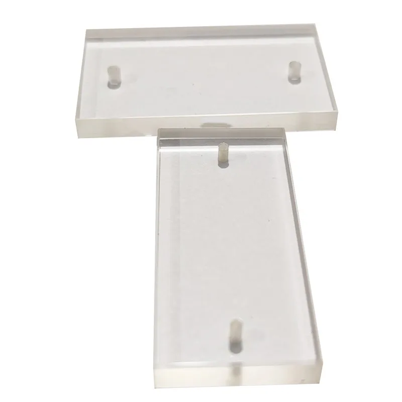 [In stock]High Hardness Magnesium Fluoride (MgF2) Rectangular (Square) Opening Optical Window Transmission Range 0.12-9 microns