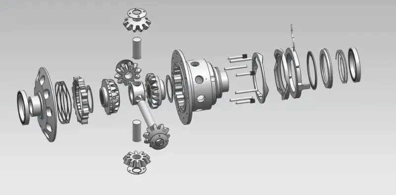 NEW TYPE RD116 Air Locker for Toyota Landcruiser 40, 55, 60, 62, 70, 73, 74, 75, 80, for Lexus LX450,  Offroad Parts