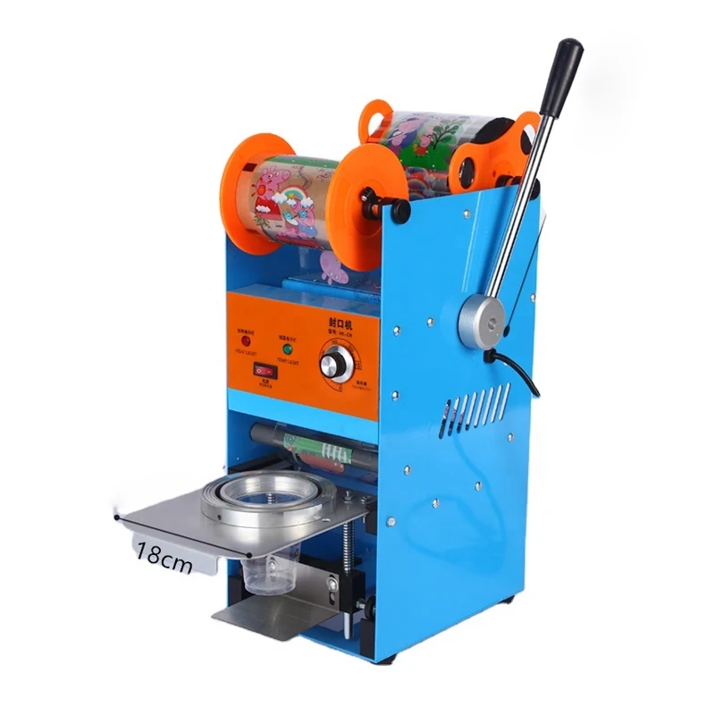 Semi-automatic cup sealing machine for milk tea shops\sealing machine for dessert shops, restaurants and hotels