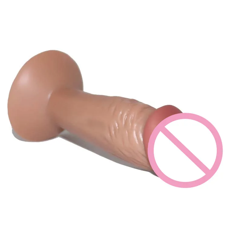 Realistic Mini Dildo with Suction Cup 4.3 Inch Small Adult Sex Toy  lifelike SILICONE DILDO for woman Anal Plugs