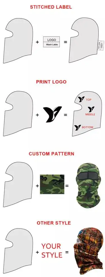 Hot Sale Colorful Breathable Balaclava Unisex Motorcycle Face Mask Windproof Balaclava Ski Cs Mask