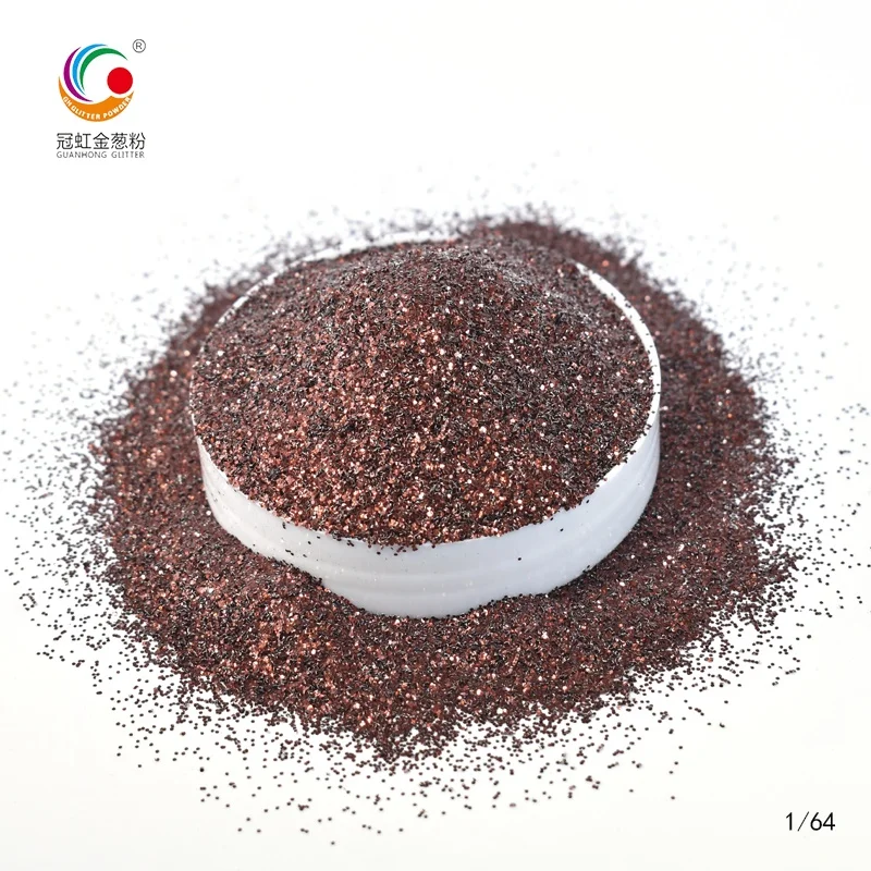 GH6410 Eco friendly heat resistant aluminium glitter powder for injection plastic pigment china supply