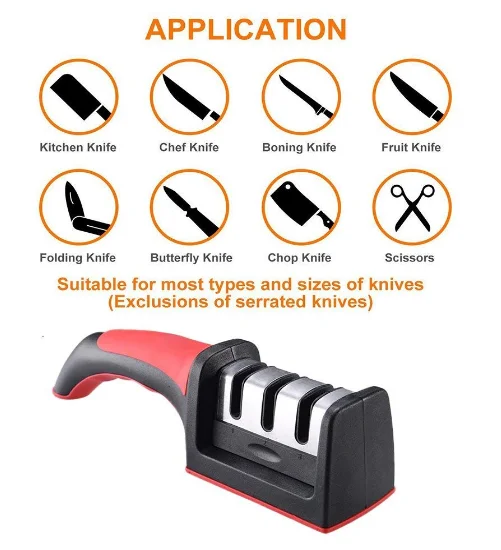 Low MOQ Convenient use Pocket Diamond Multi Function Sharpener For kitchen outdoor knives blade sharpening