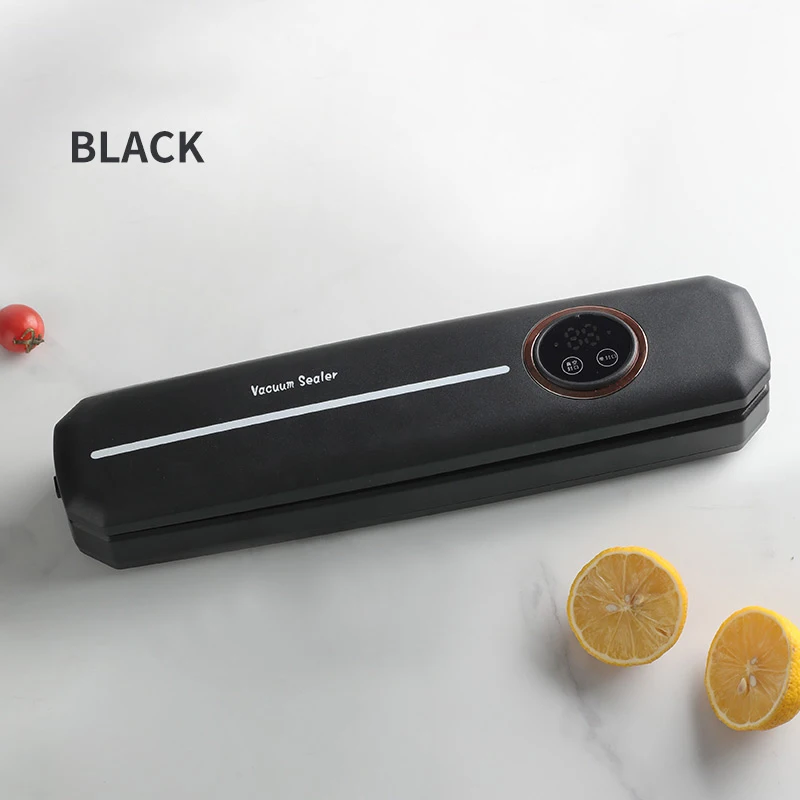 Automatic Electric Household Plastic RV Outdoor Food Storage Vacuum Sealer Machine Liquid Crystal Display Preserves Food