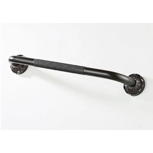 Black Anti-slip Bathroom Safety Stainless Steel Grab Bar Elderly Bathtub Handrail Metal Handle Bars WC Rail