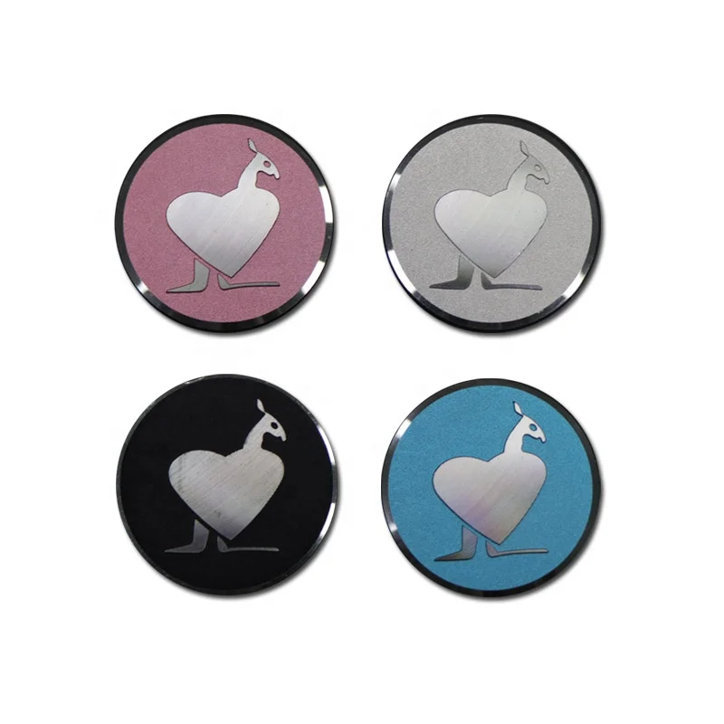 Customized 3D Branding Gold Logo Aluminum Label Tag Anodized Brass Metal Name Plate for Audio Speaker