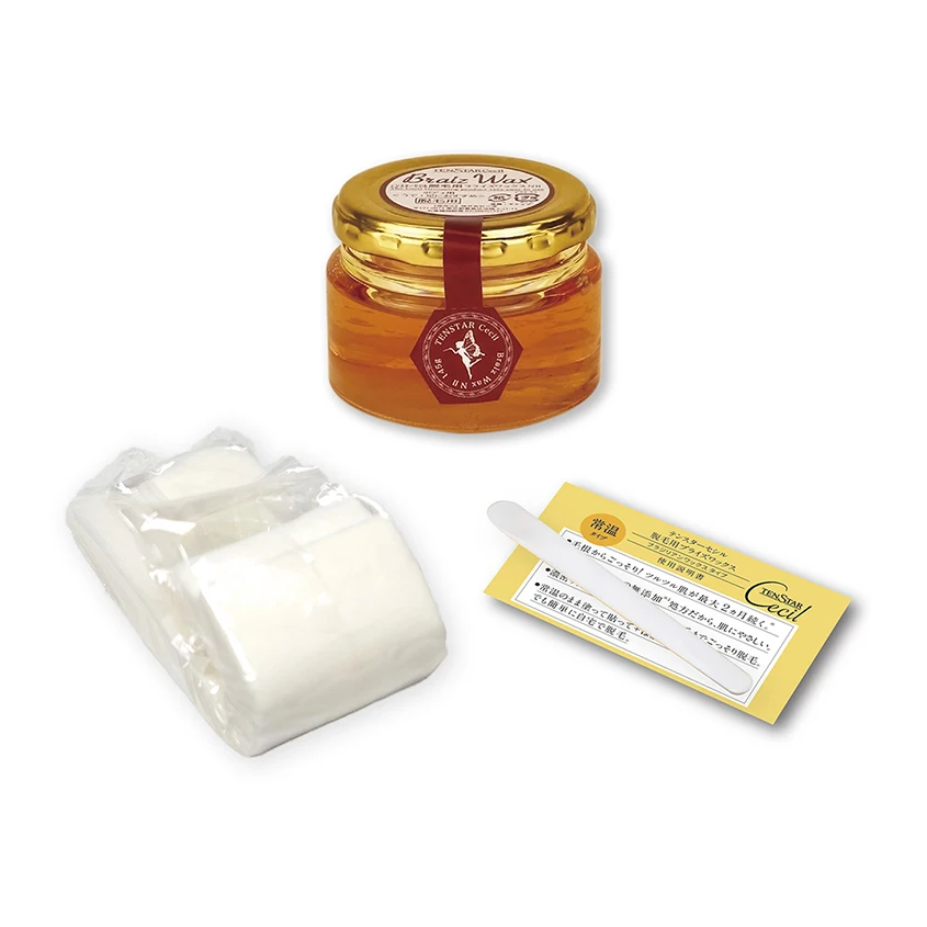 100% natural water-soluble sugar wax and hair removal salon for removing body hair