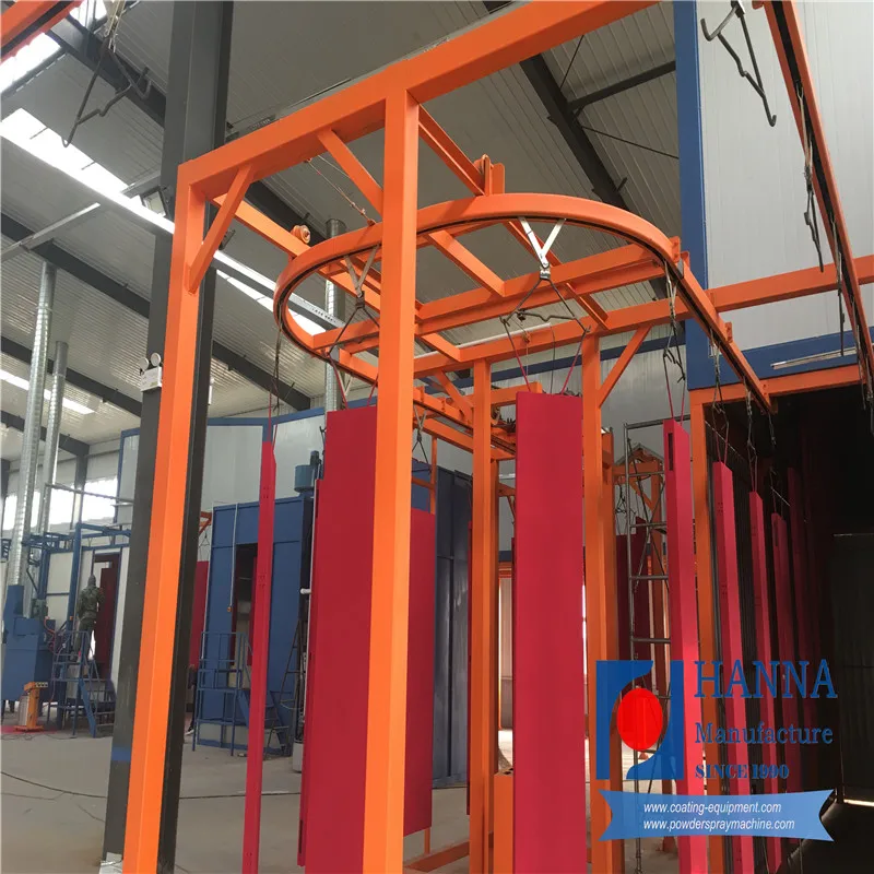 Electrostatic powder paint spray machine powder coating machine for heating radiator