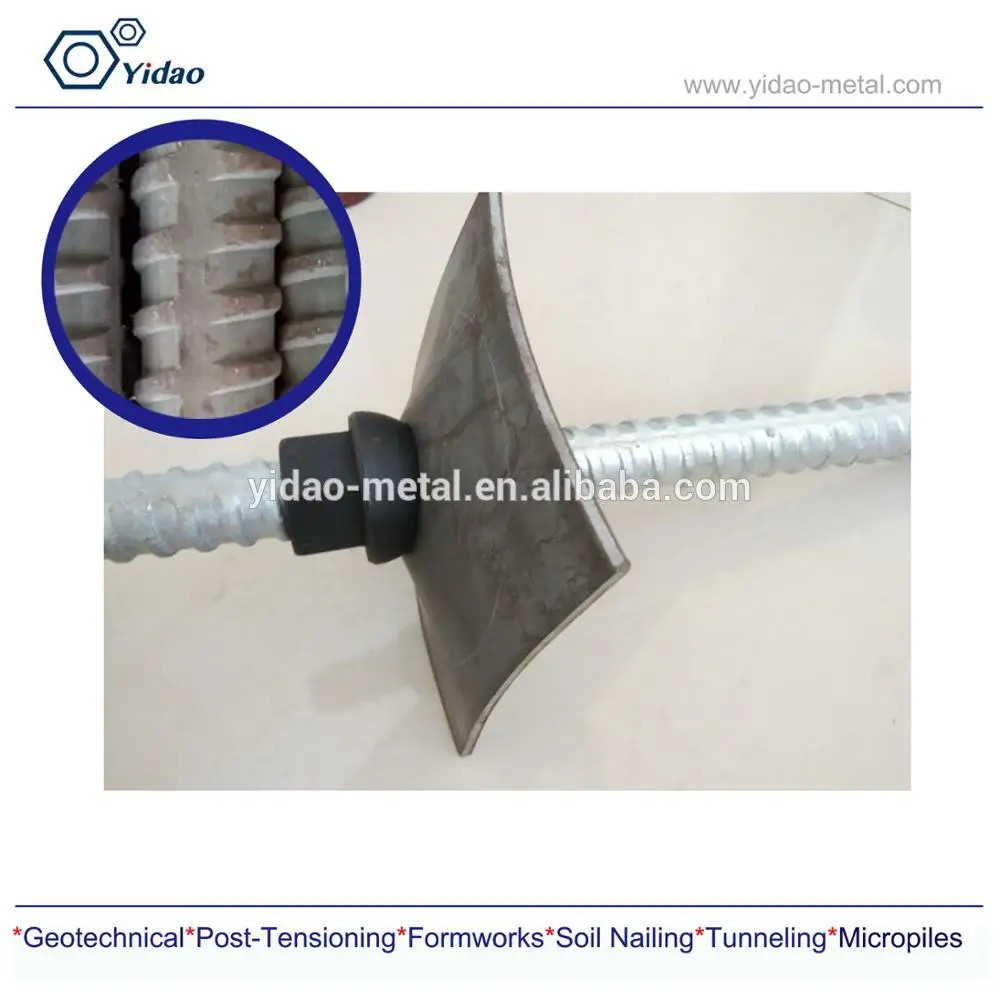 Grade60 ASTM solid steel bar for mining anchor