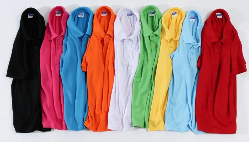 kids boys and girls plain blank short sleeve custom children kid polo shirt