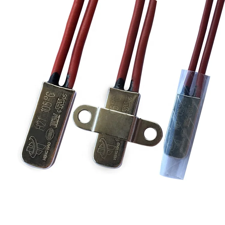 H21 large current Metal Case Motor Thermal Overload Temperature Protection thermal motor protector