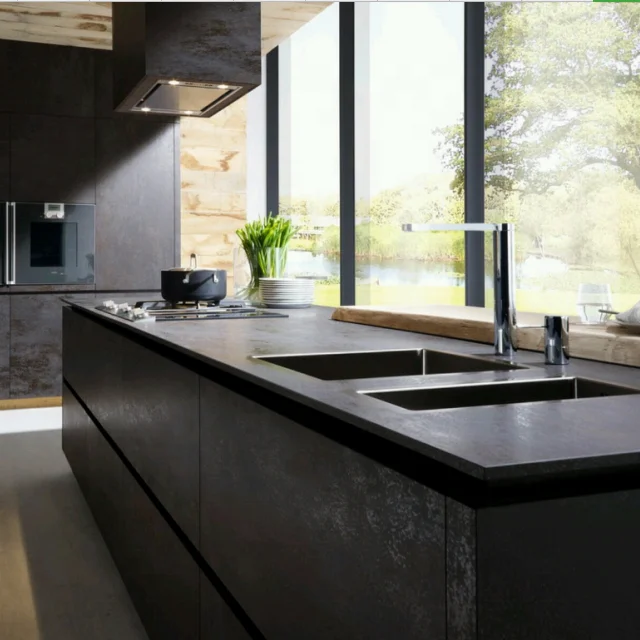 
Stainless Steel modern household/commercial kitchen cabinet YK-98117 