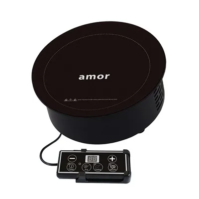 China Portable Commercial Restaurant  Built in Table Remote Control Hotpot Heater Electric Cooker Round Stove Induction Cooktop
