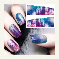Fashion Lovely Sweet Water Transfer 3D DIY Decals Nails Art Water Transfer Printing Stickers Accessories For Manicure Salon