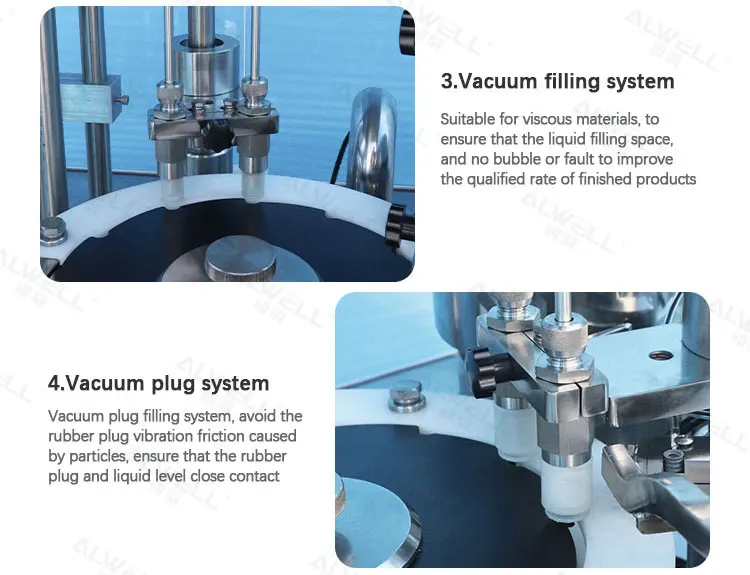 Automatic Disposable Syringe Filling Machine Prefilled Cartridge Syringe Fill Machine
