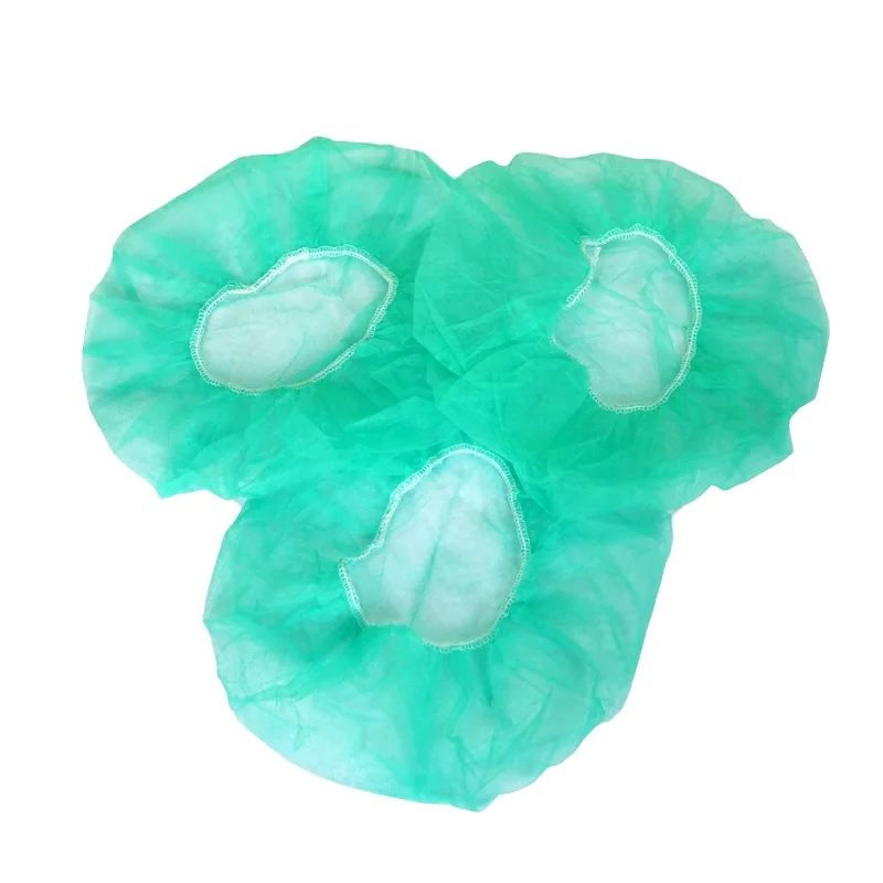 Colorful medical disposable bouffant cap/nurse cap/Round hat of non-woven fabric Produce wholesale