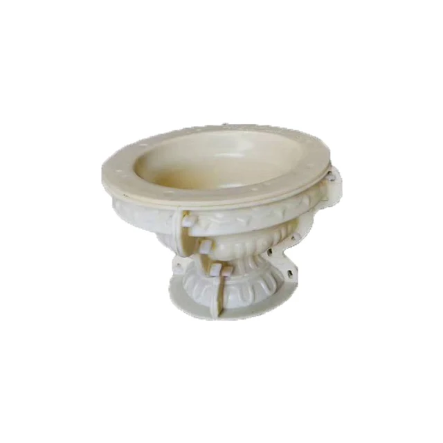 Large concrete silicone planter molds and forms making