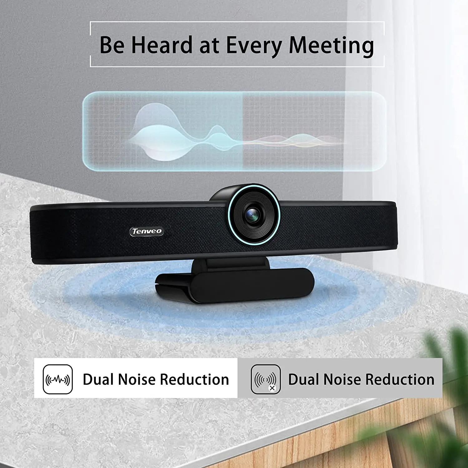 TEVO-VA300A 1080P 60fps 2D & 3D DNR все в одном веб-камера для онлайн-встреч/обучения