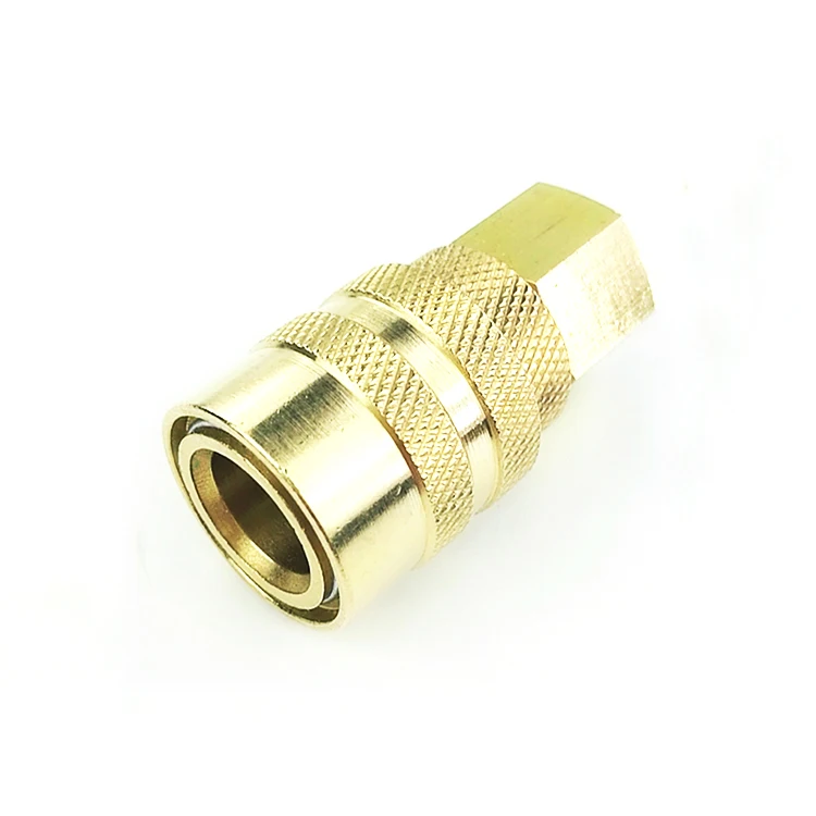 
Hot sale USA American type M02-SF-02B Milton style brass air hose quick release connector coupler pneumatic quick coupling 
