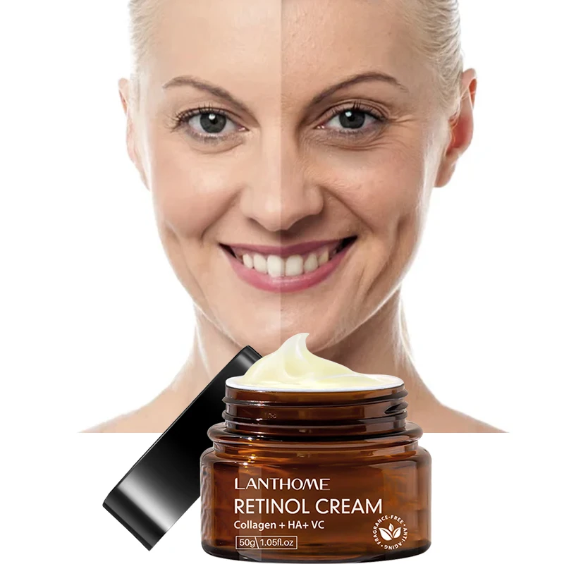 Private Label Anti-Aging Whitening Face Cream & Lotion 2.5% Retinol Anti-Wrinkle Repair for Men & Women