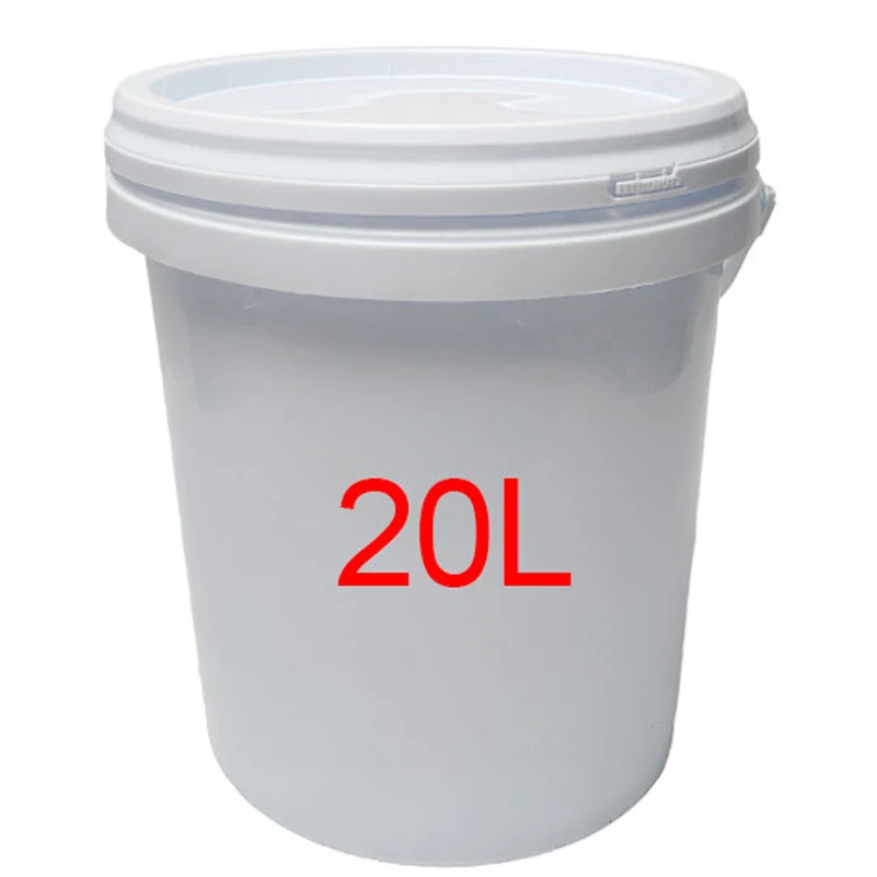 10 Litre 20 Liter 25L PP Plastic Round Bucket For Liquid Chemicals