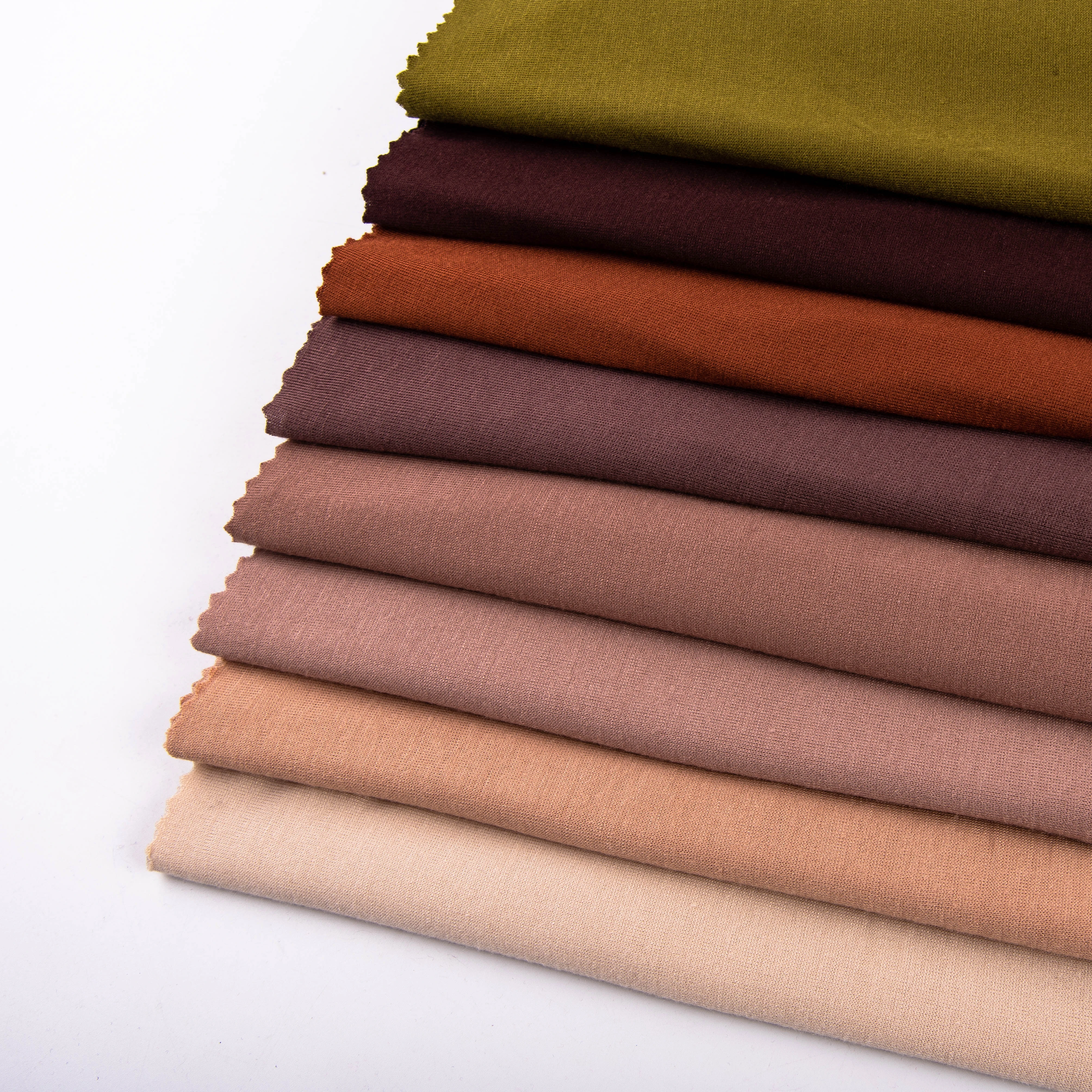 OA rayon spandex single jersey knitted fabric