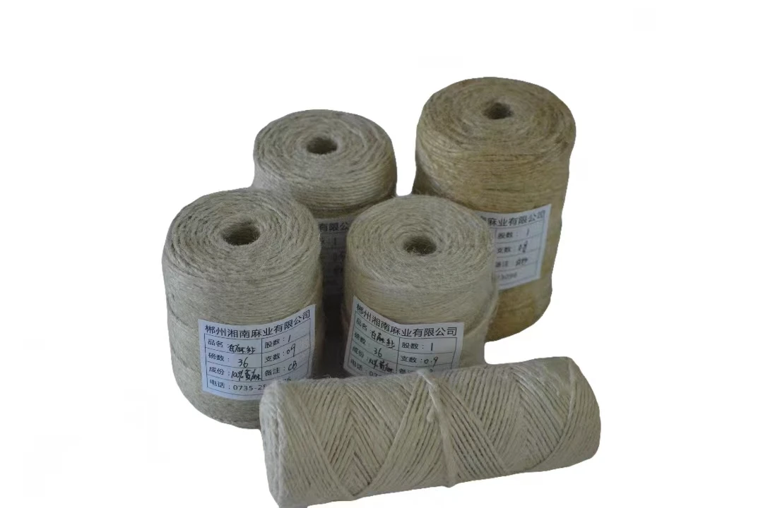 Low price reusable and washable standard quality eco friendly 100% braided jute yarn 13LBS/1PLY (CRT)