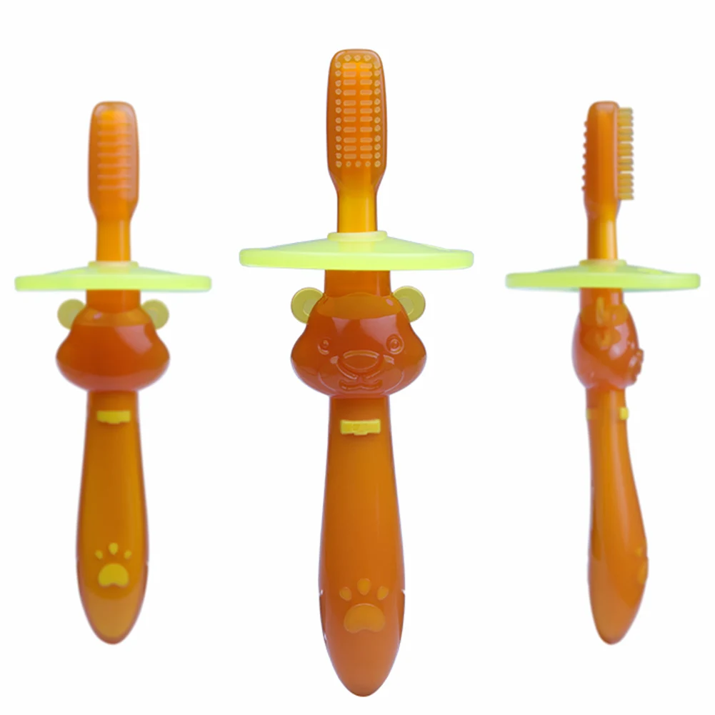 
High Quality Food Grade Nano Silicone Baby Toothbrush For Kids Cleaning Tooth 