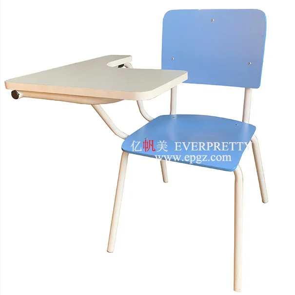 High Quality Chair Furniture Training Room Classroom Student Staff Office Meeting Chair with Writing Board